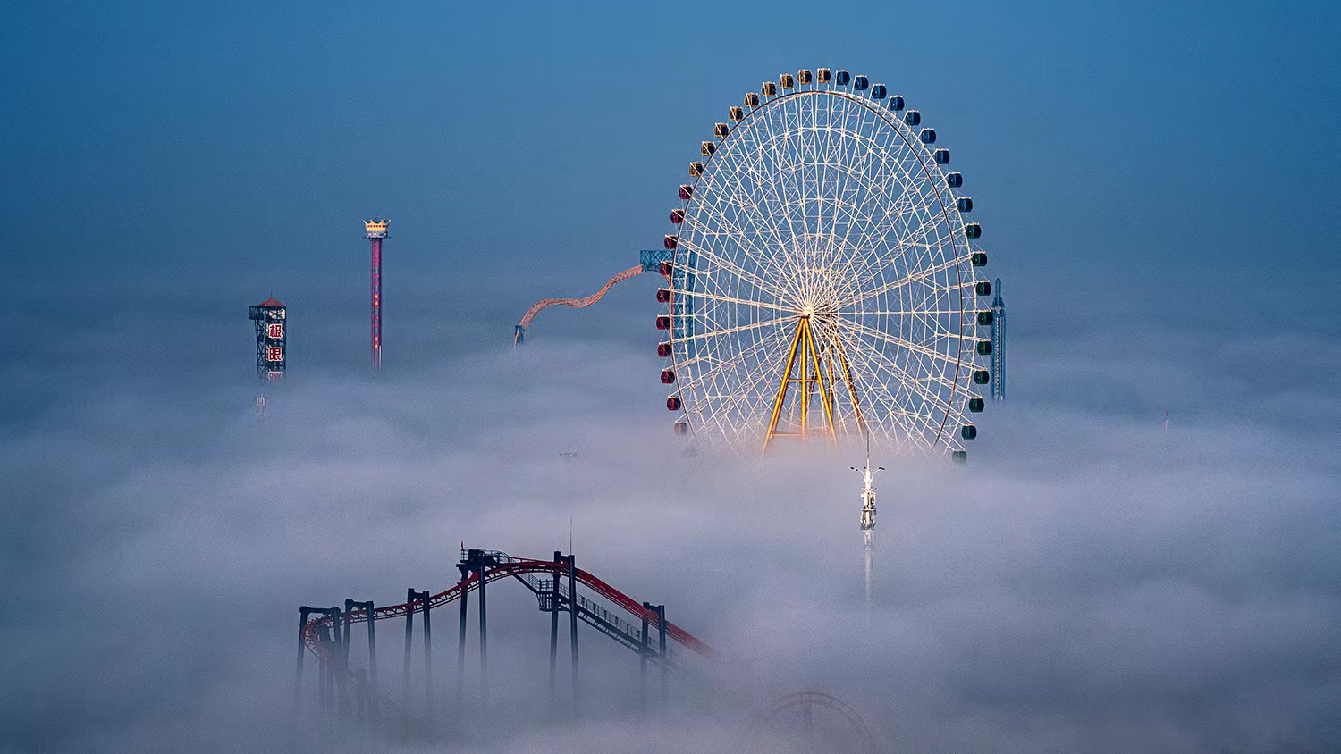 雾里温江 别样风采