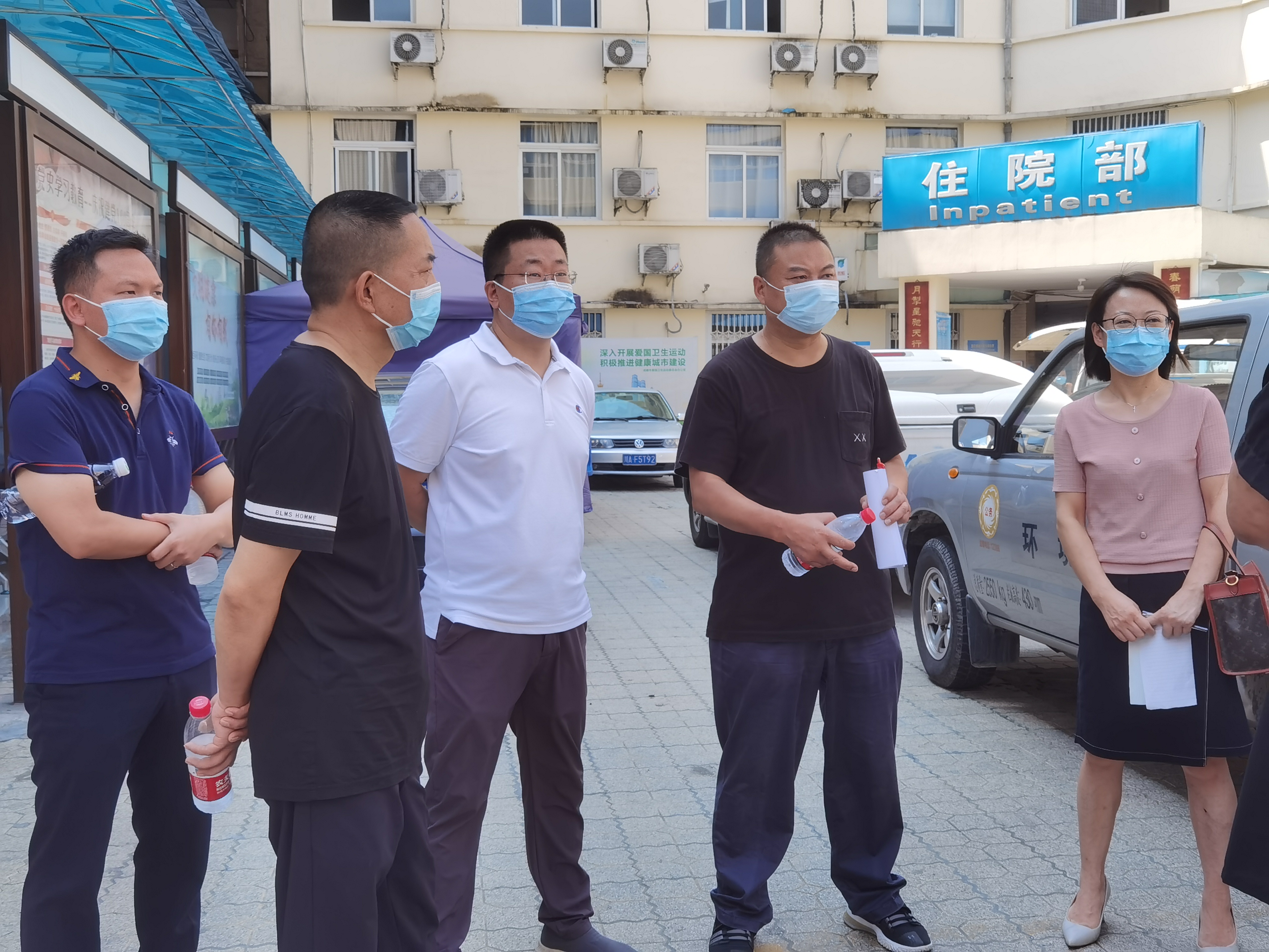 文明创建再加力  区领导督查创建全国文明典范城市创建工作