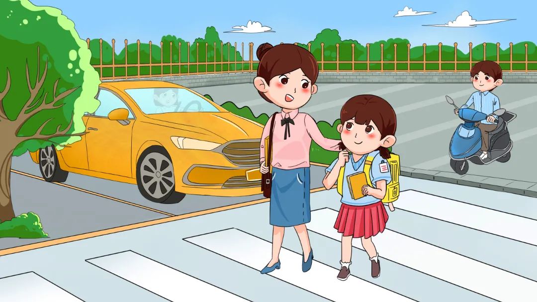 “童”行安全，一起解锁过马路的正确“姿势”！