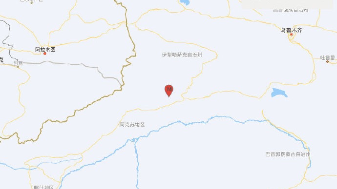 新疆阿克苏地区拜城县发生4.5级地震 当地消防正在集结前往震中