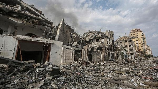本轮巴以冲突已致双方1900余人死亡 以军称首架载有美国武器装备的飞机抵达以色列