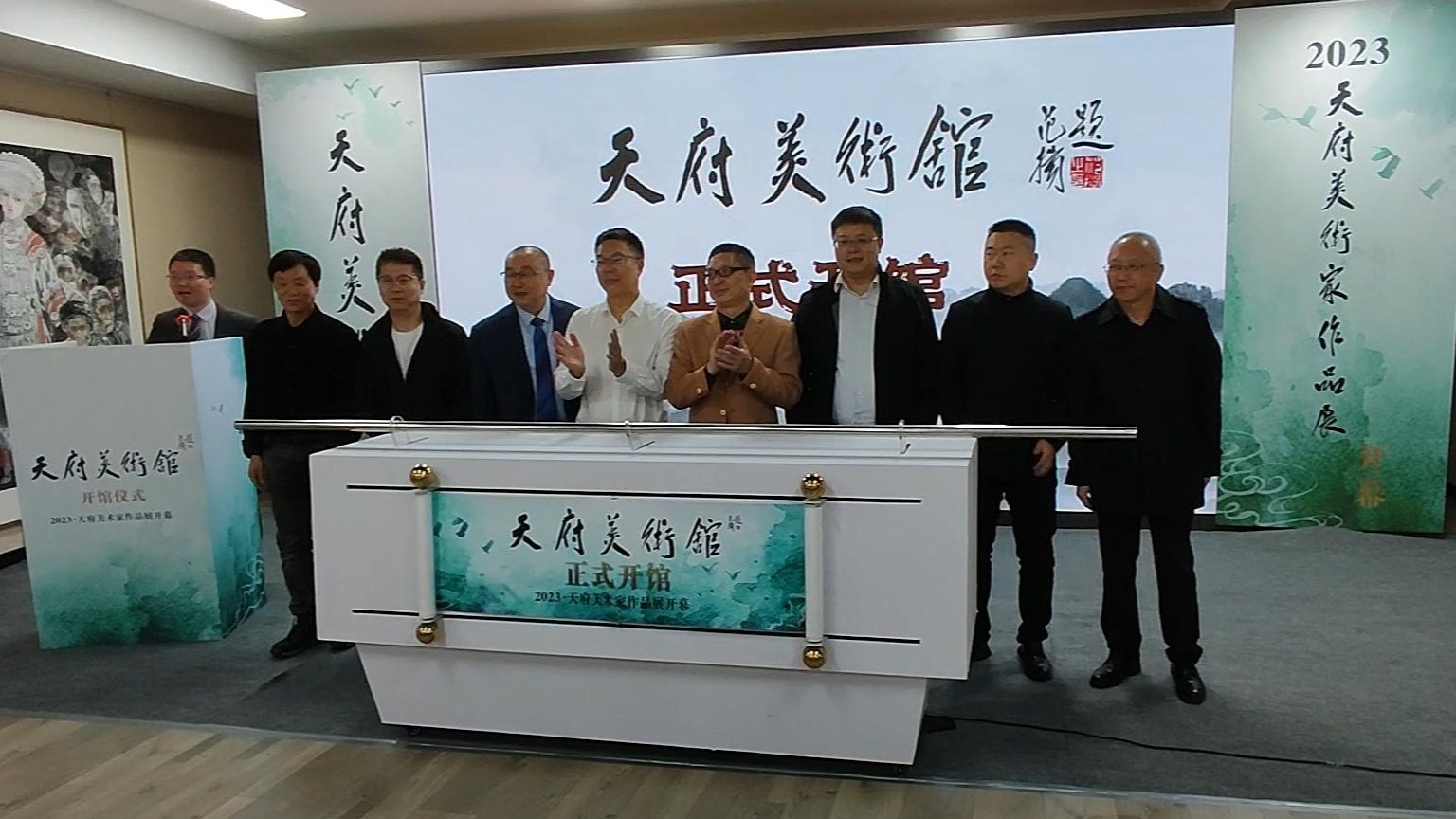 打造新区文化新地标 天府美术馆正式开馆