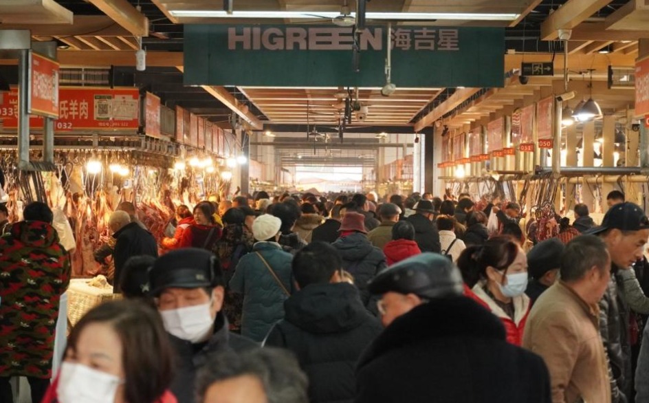 日销山羊3000头！冬至将至，成都海吉星市场羊肉及冬菜迎热销