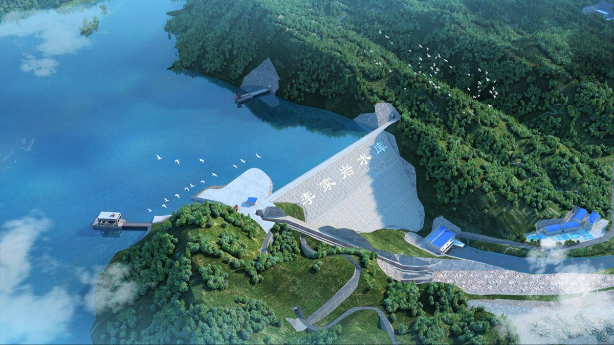 填筑至730米高程 成都“第二水源”提前完成年度建设任务