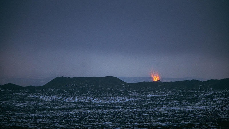 地下岩浆聚集 冰岛火山或再次喷发