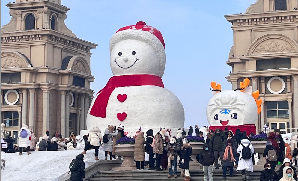 视频｜萌翻全网的哈尔滨大雪人，为啥那么治愈？