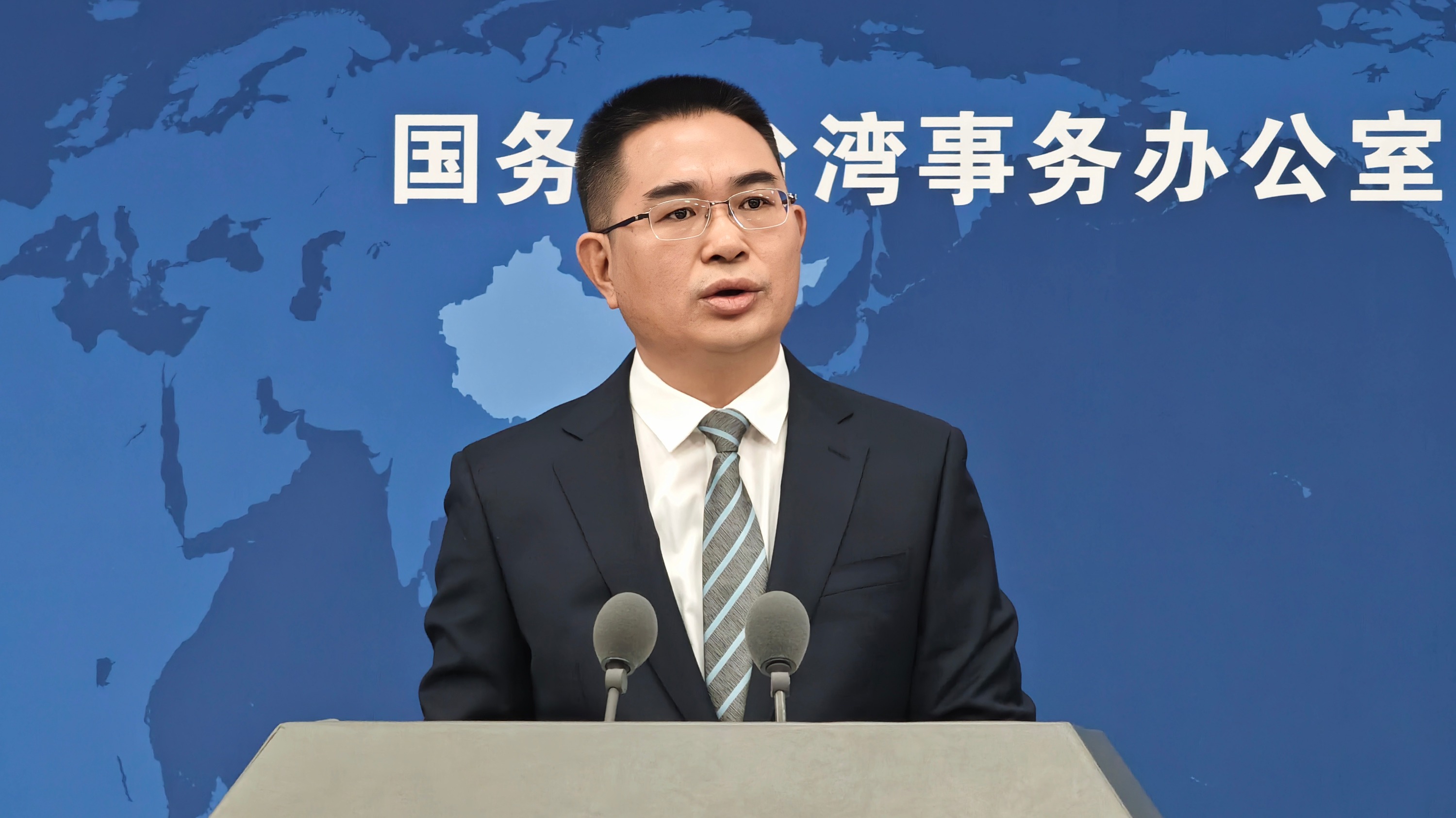 国台办：只有实现祖国统一，才能实现台海永久和平