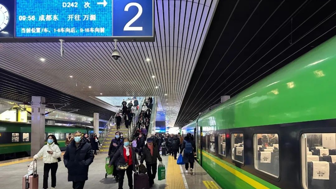 五小时直达！今日起，成都东至万源增开动车组列车