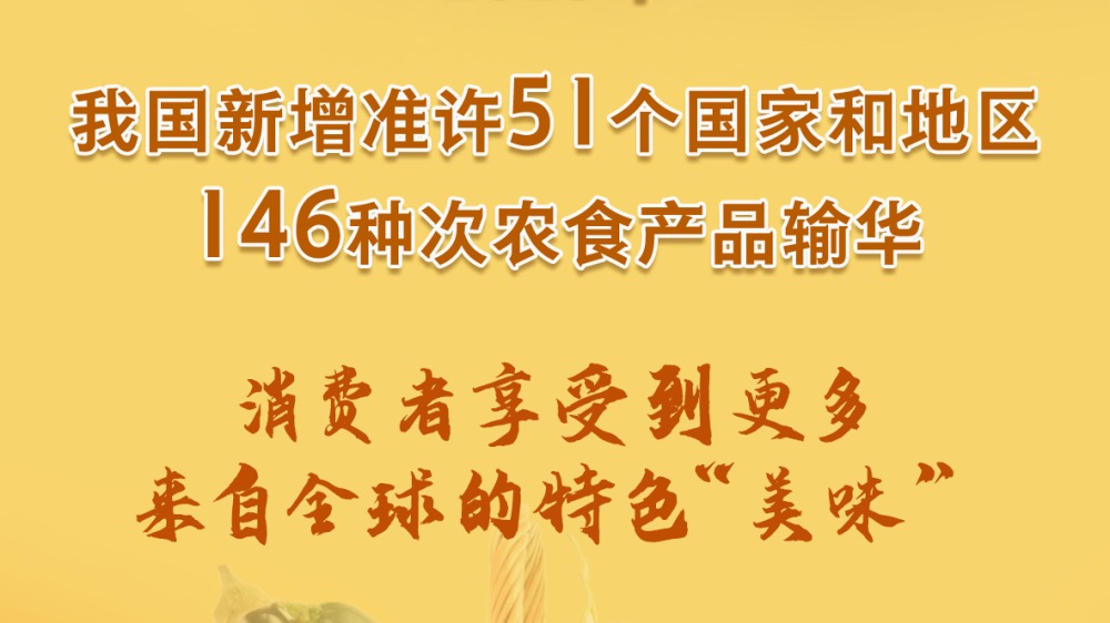 新增146种次，2023年农食产品进口再度扩围
