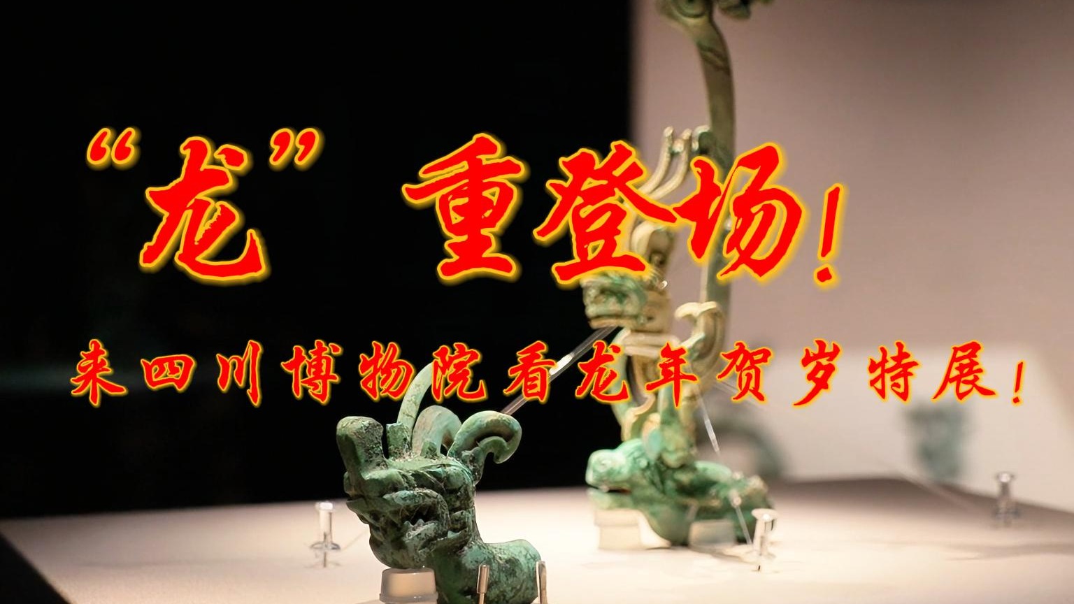 年在成都｜60余件文物“龙”重登场！春节假期来四川博物院看龙年贺岁特展