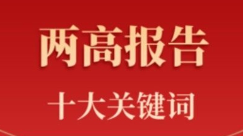十大关键词解读两高报告