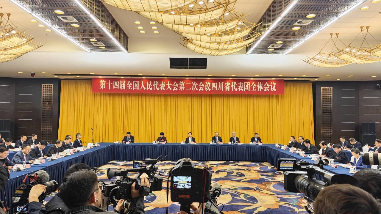 四川代表团今日举行开放团组活动