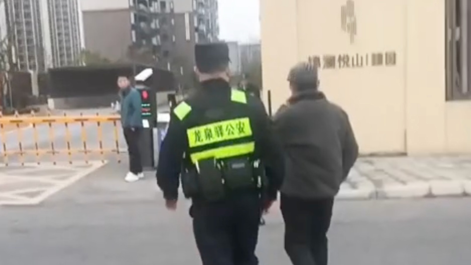 视频｜负气大爷走路上高速 民警暖心劝回 