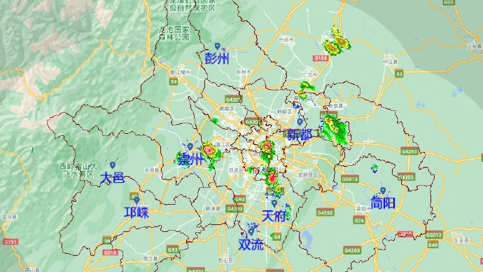 天黄有雨？成都降雨+大风来了！