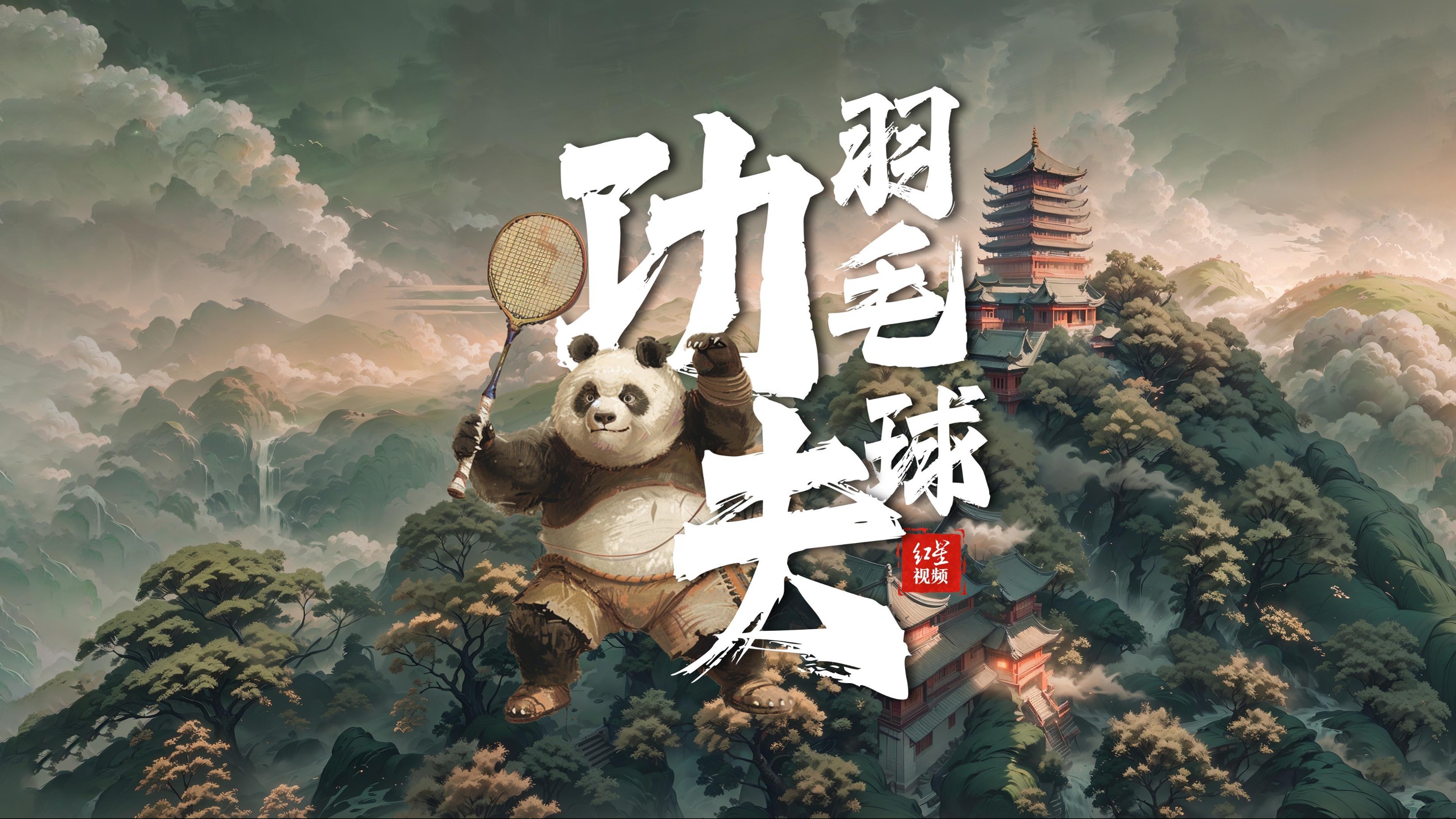 功夫羽毛球