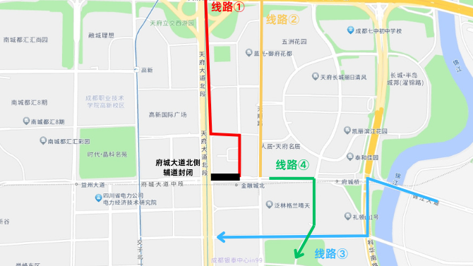 注意绕行！成都高新区这条道路封闭施工10个月