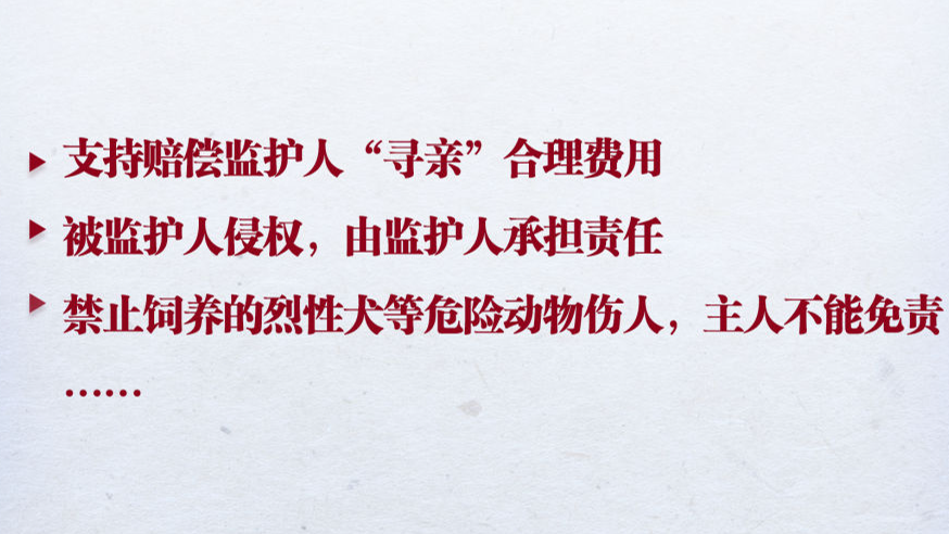 拐卖儿童案怎么追偿？高空抛物如何定责？民法典司法解释来了