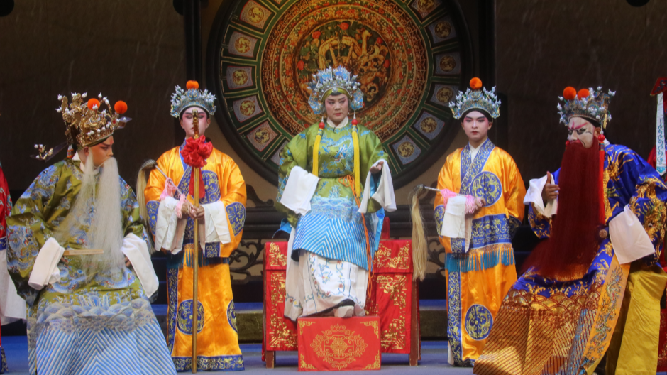 40年后再登台！南充川剧团复排经典《甘露寺》 三代演员共演“三国智斗”