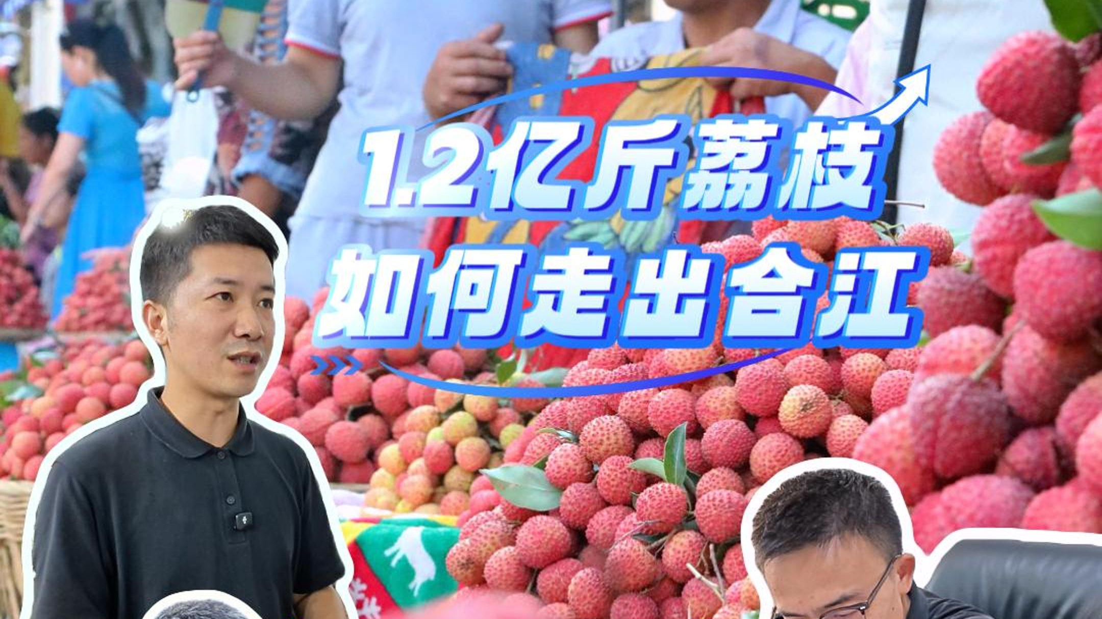 微视频丨1.2亿斤荔枝如何走出合江