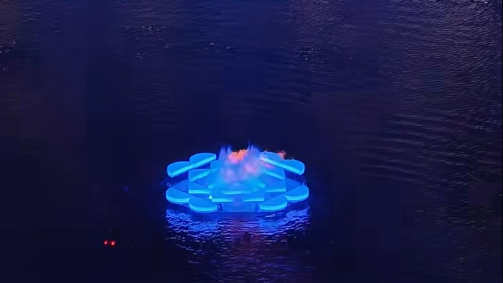 水火相映，点亮长空！成都世运会点火仪式太燃了