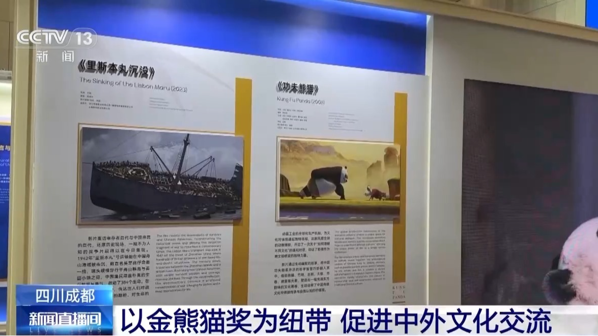 以影视为载体 金熊猫奖成为文化交流的关键纽带