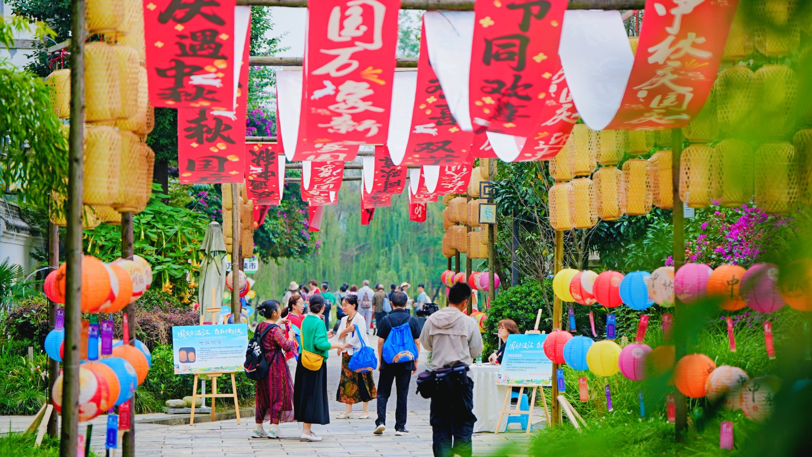 田园风光+国风潮玩！温江打造乡村亲子文旅新体验～