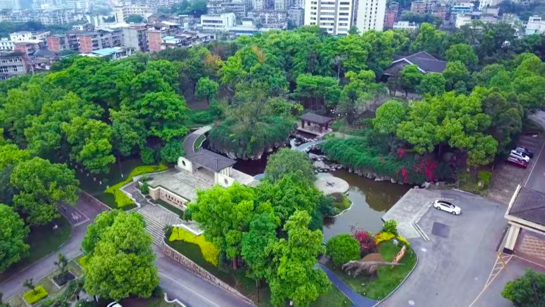 自贡市自流井区：推窗见绿 出门入园 “小口袋”装满绿色福利