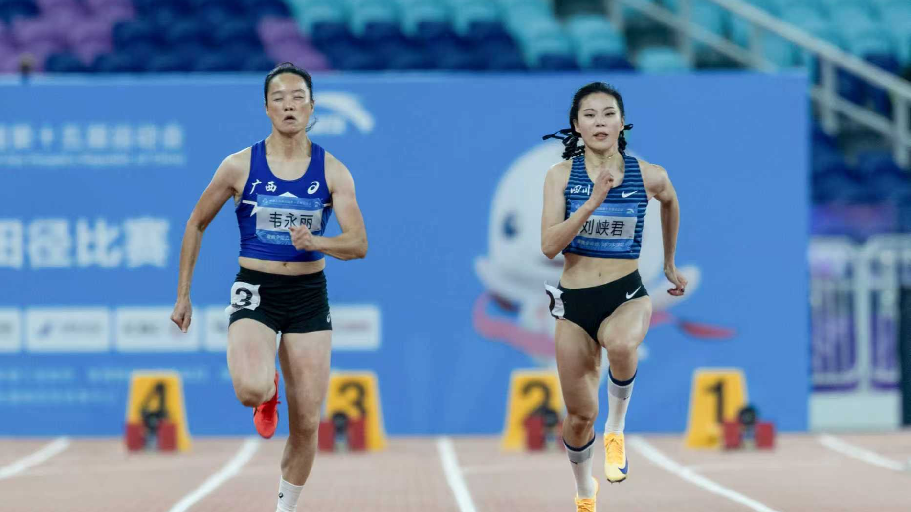 对话川妹子刘峡君：赛场内拼尽全力 人生里步履不停｜全运“登”场