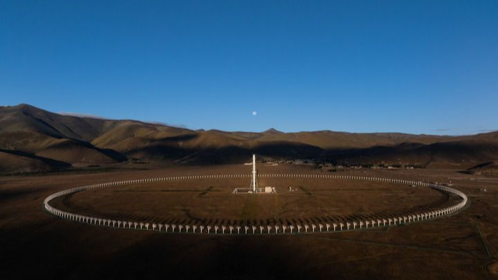 央媒看四川丨“观天逐日”——探秘四川稻城大科学装置
