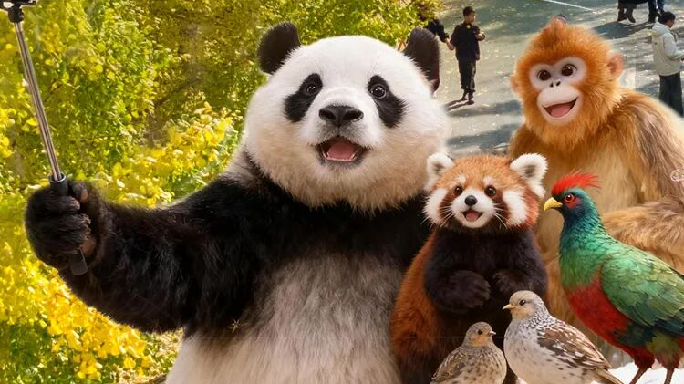 组个熊猫局！和成都来个贴贴～