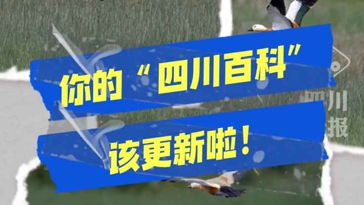 新物种“报到”，旧朋友“返场”，四川生态“上大分”！｜我的四川百科更新了