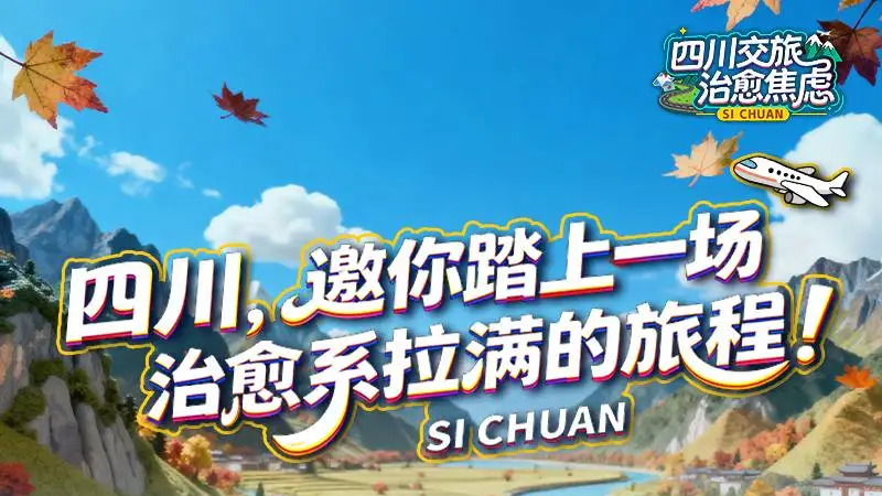 四川，邀你踏上一场治愈系拉满的旅程！