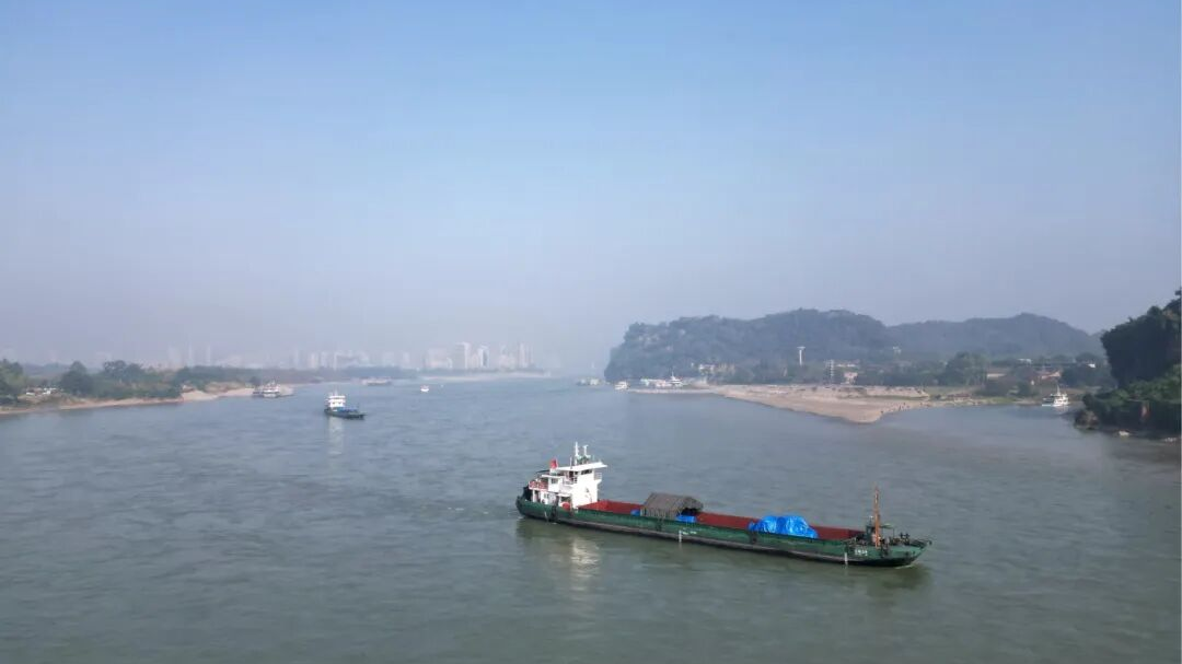 首次突破500万吨！乐山“黄金水道”再提升