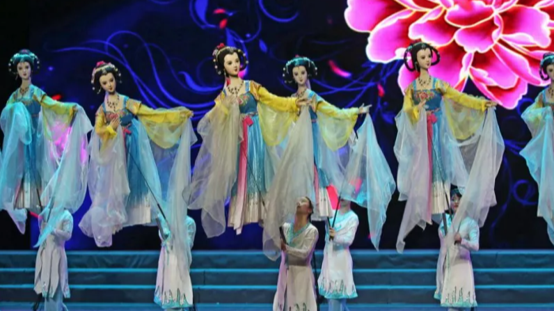 一人高的木偶，300年的绝技