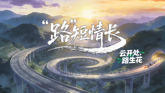 长图丨“路”短情长！云开处，路生花