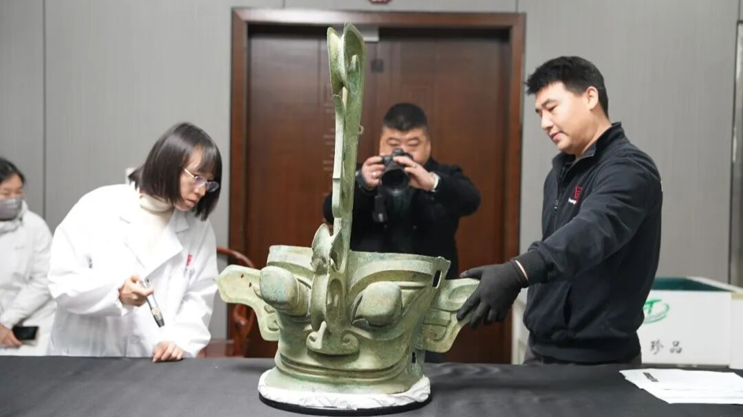 三星堆“顶流天团”国博“出差” “行李箱”里装了啥？