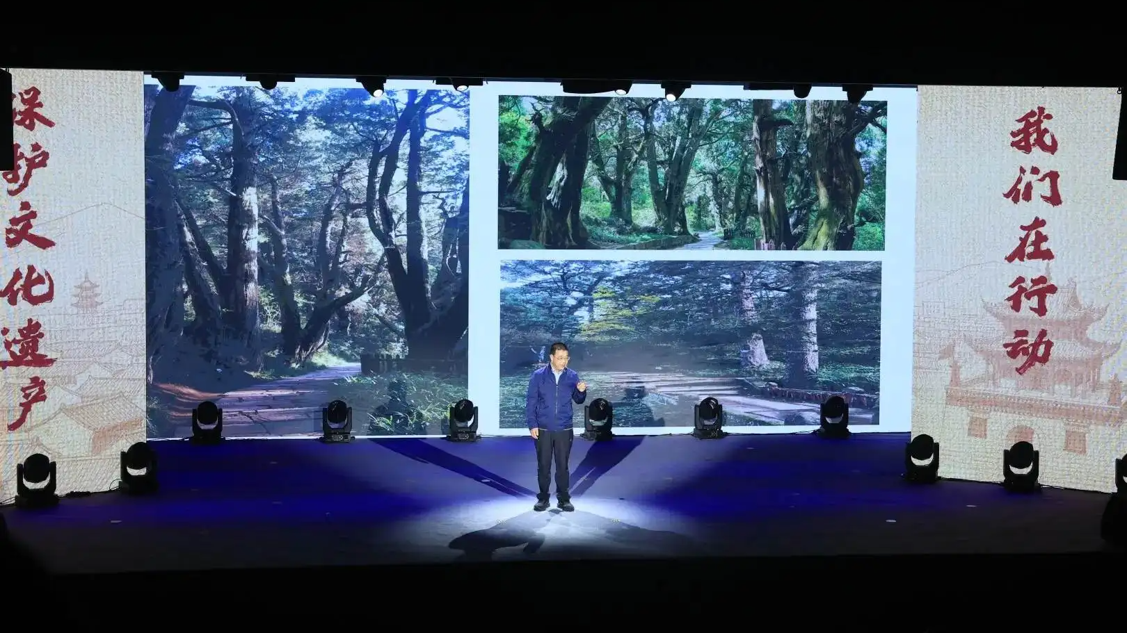 教授蔡东洲：“张飞植柏”为传说 官民接力种出“翠云廊”