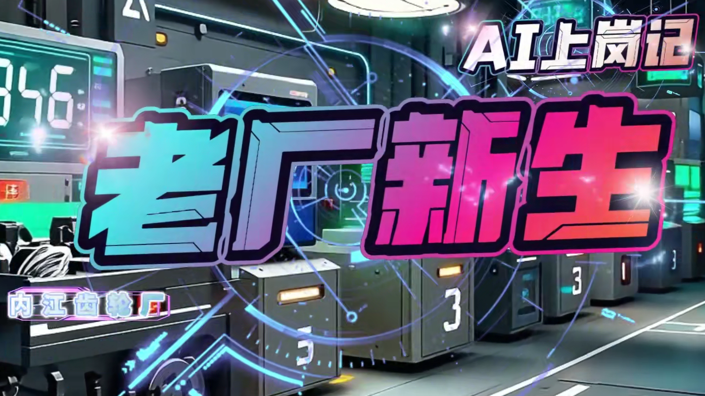 走进吴晓波科技跨年秀的这家内江老厂，带着“小六”焕新了丨老厂新生·AI上岗记