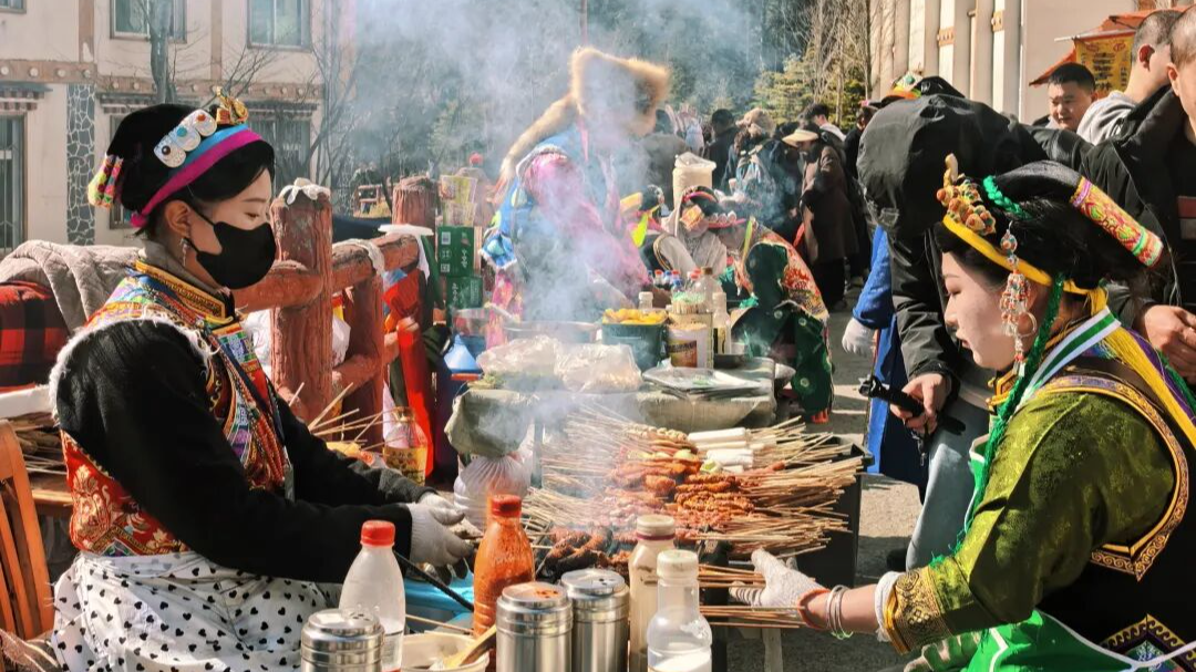 新春走基层丨雅安：宝兴硗碛上九节，你看表演我吃“漂亮饭”