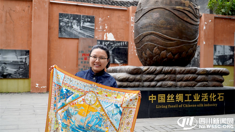 全国人大代表王丽：携AR丝巾赴会，用科技赋能推动丝绸产业焕发新活力｜川网会客厅