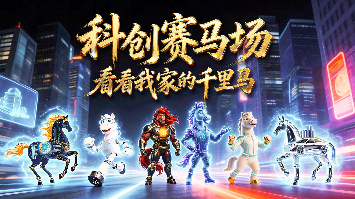 科创赛马场，看看我家的千里马丨党媒联动