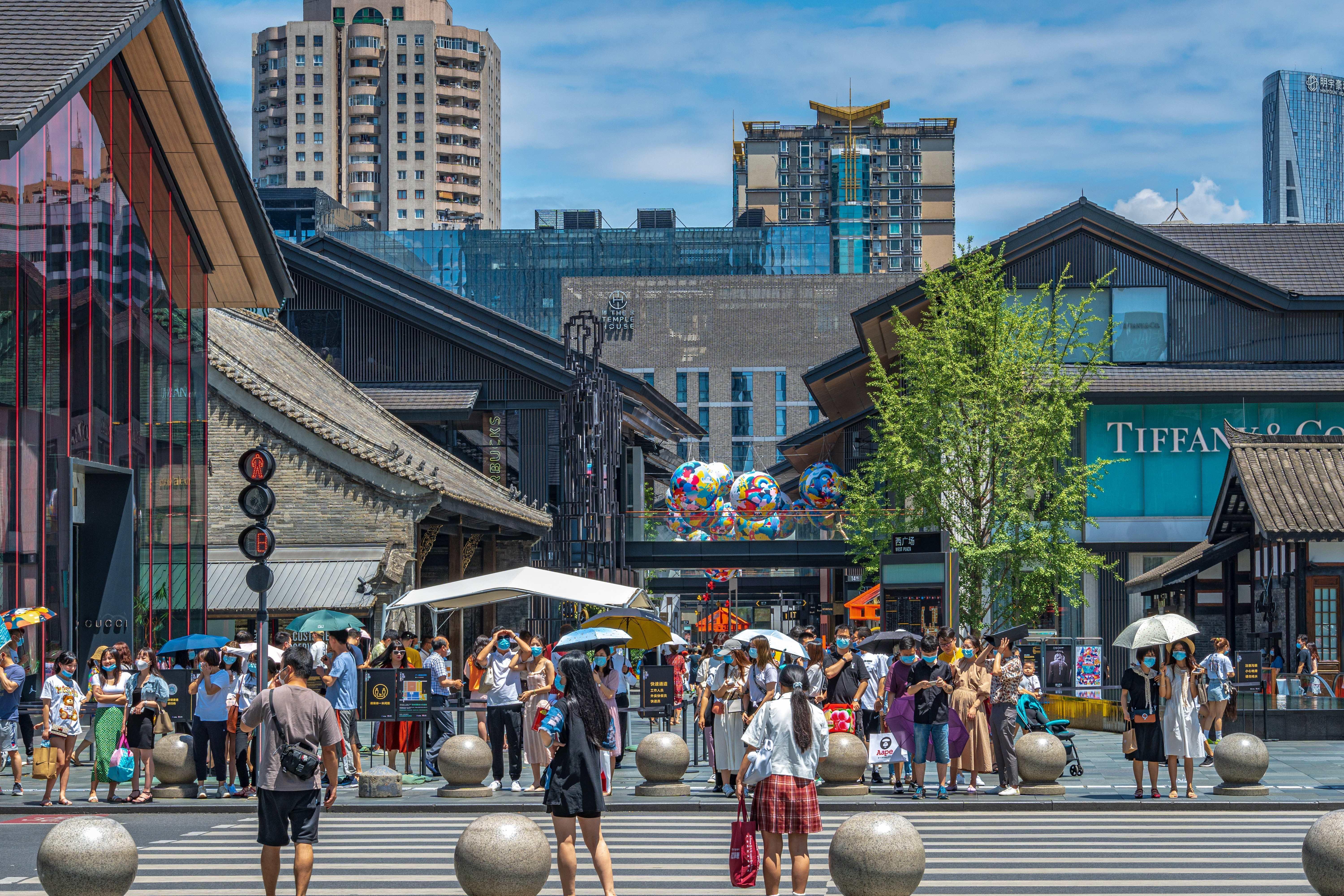 到成都街头走一走丨成都发布中秋国庆街头漫步热力地图