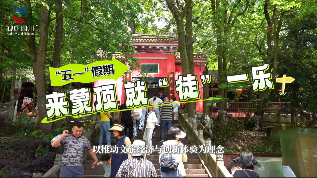 蒙顶山徒步活动