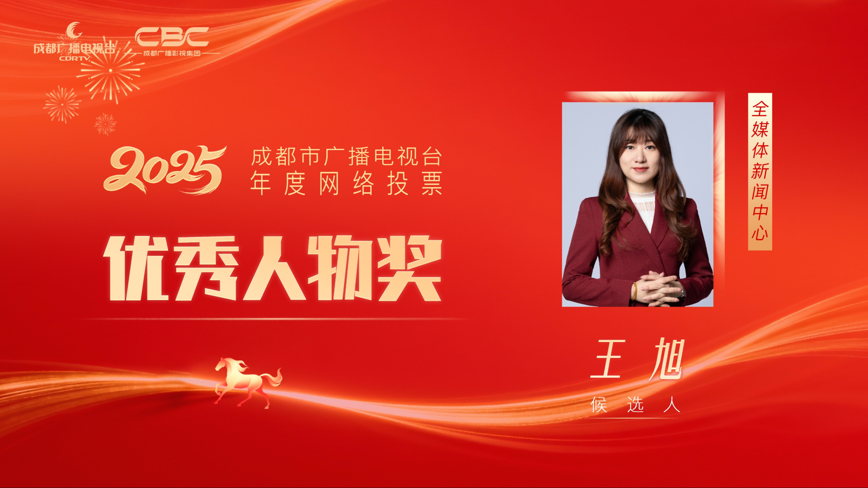 候选人：王旭，单位：全媒体新闻中心