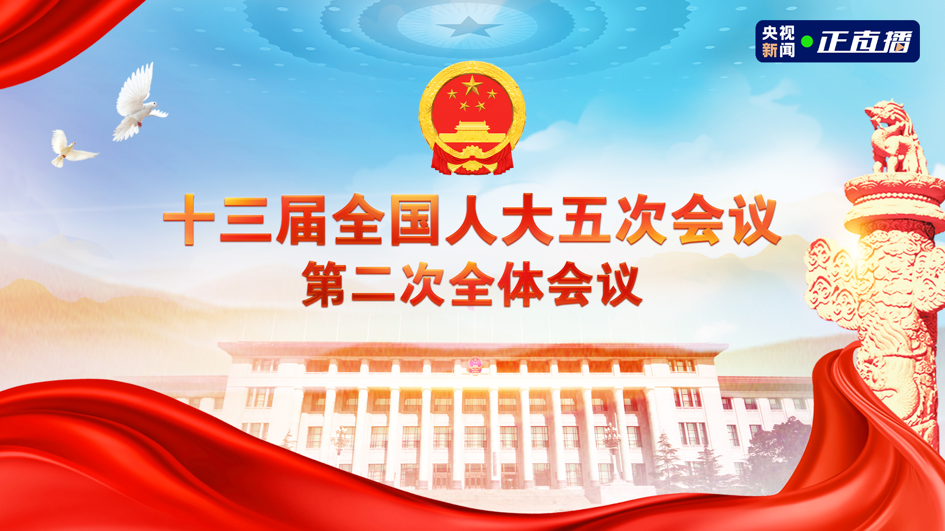 十三届全国人大五次会议第二次全体会议