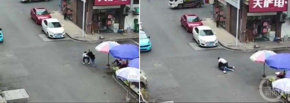 浙江金华街头有人持刀砍人被夫妻合力制服，警方通报：因倒车发生矛盾