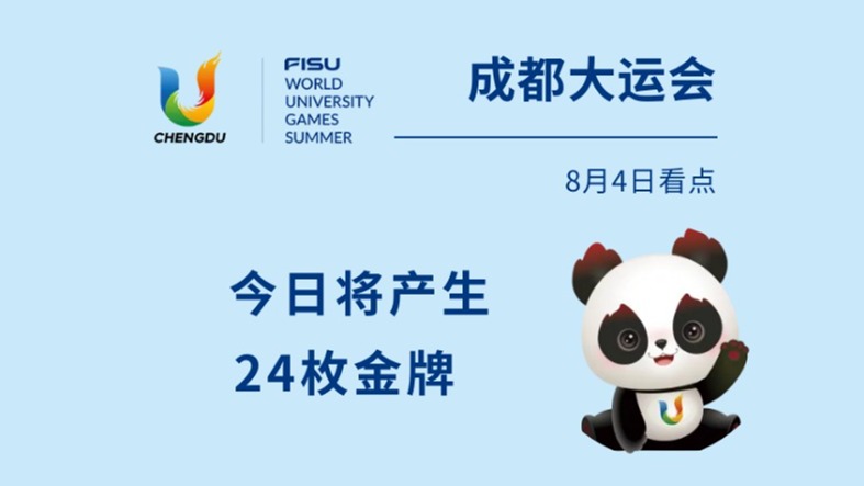 精彩预告丨成都大运会8月4日赛程看点→