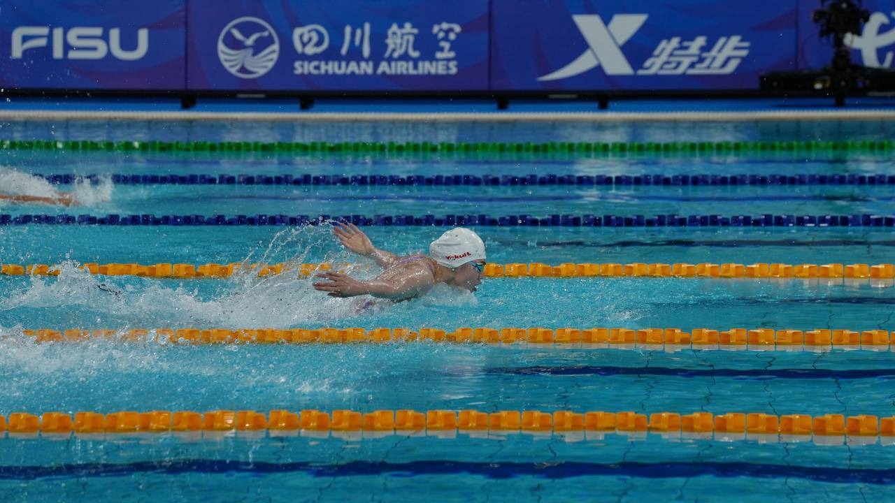 张雨霏第六金！女子100米蝶泳夺冠