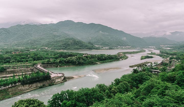 线上购票注意 都江堰景区发布景区客流量温馨提示