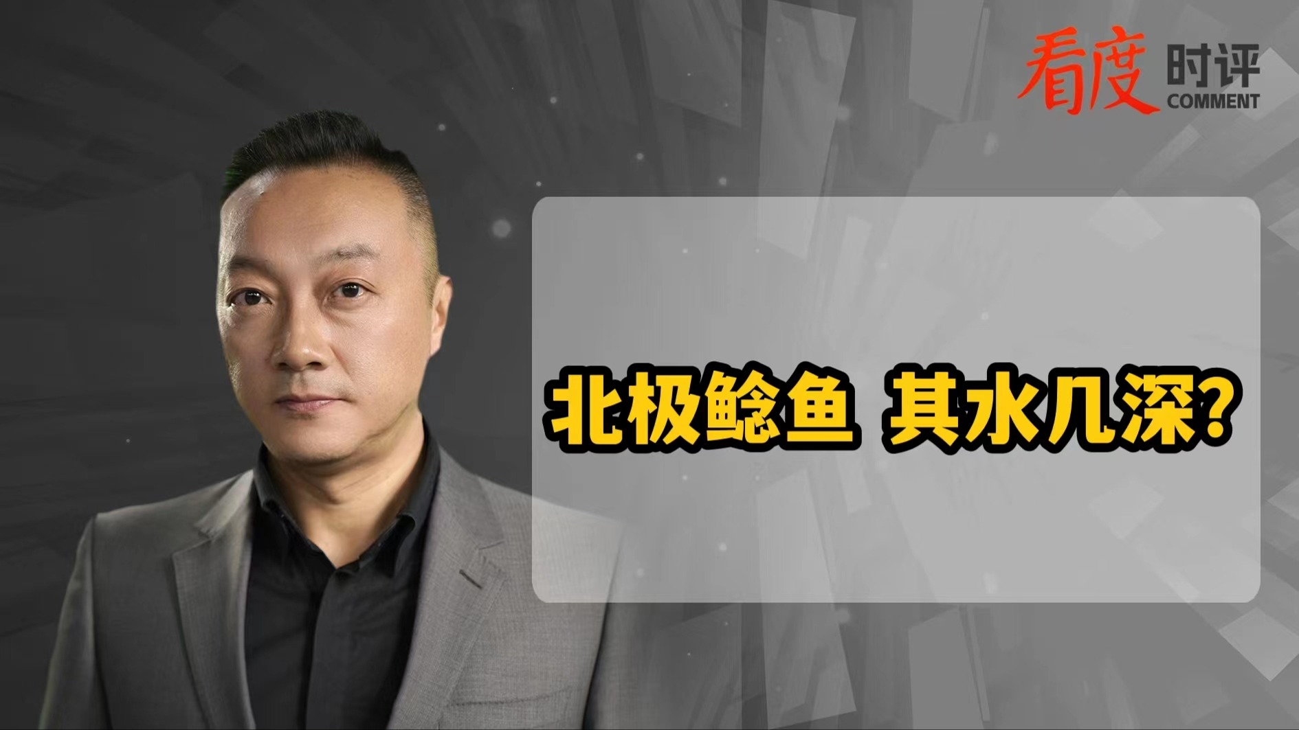 时评｜北极鲶鱼 其水几深？